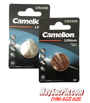 Camelion CR2450 _Pin 3v lithium Camelion CR2450 chính hãng _Vỉ 1viên